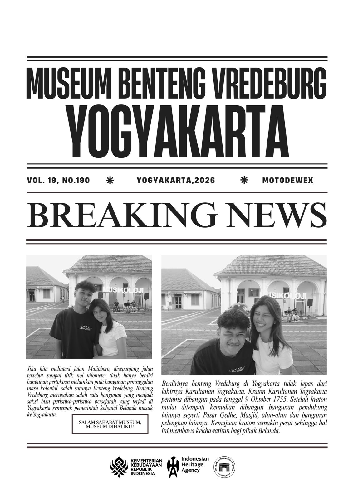 yogyakarta newspaper photo